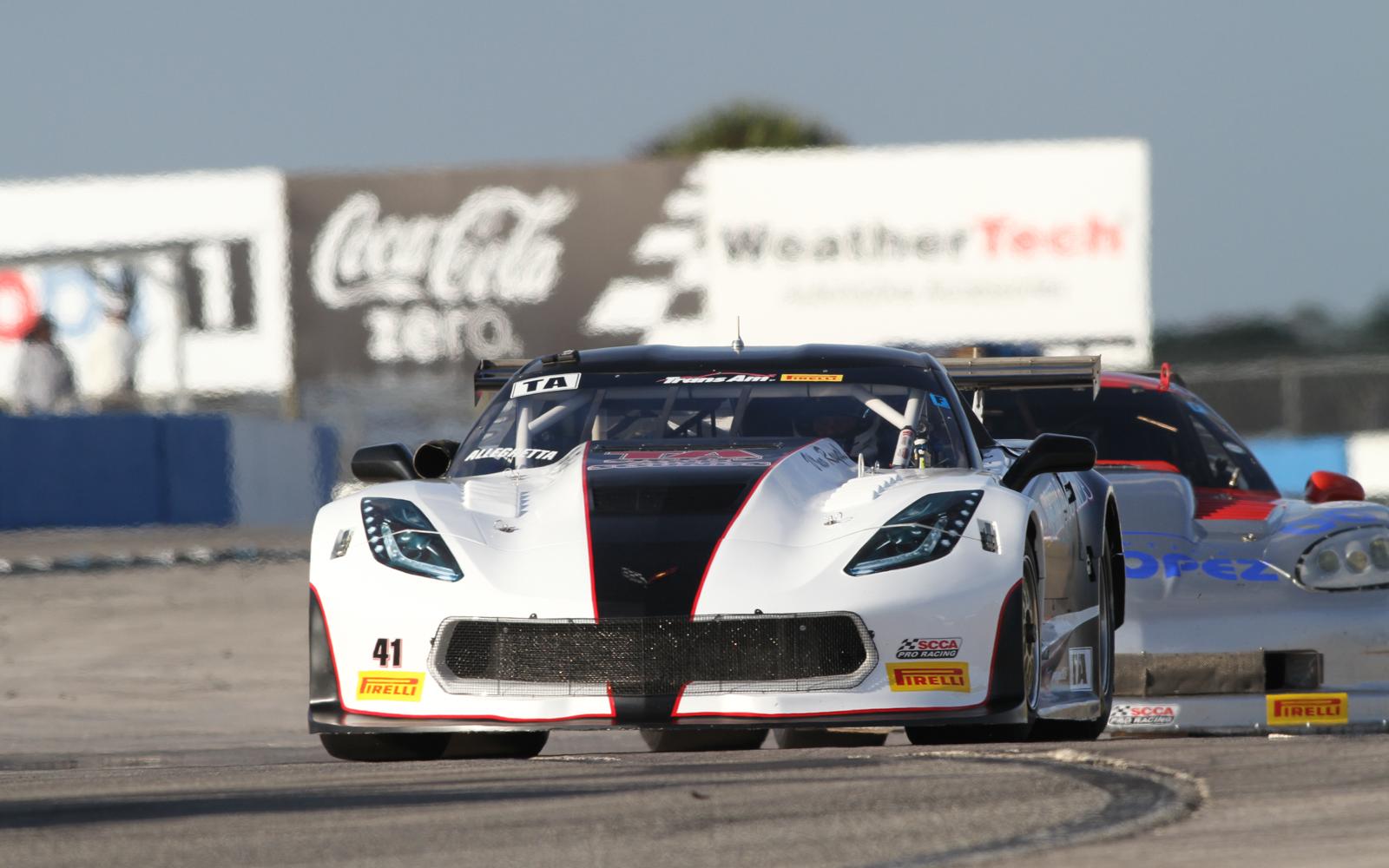 Vinnie Allegretta and Dillon Machavern lead practice sessions as Trans Am commences 2017